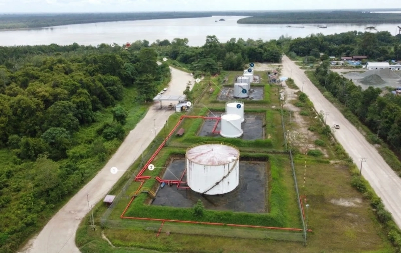 Proyek perbaikan dan peningkatan tangki 250 KL di PT Berau Coal Site Suaran.