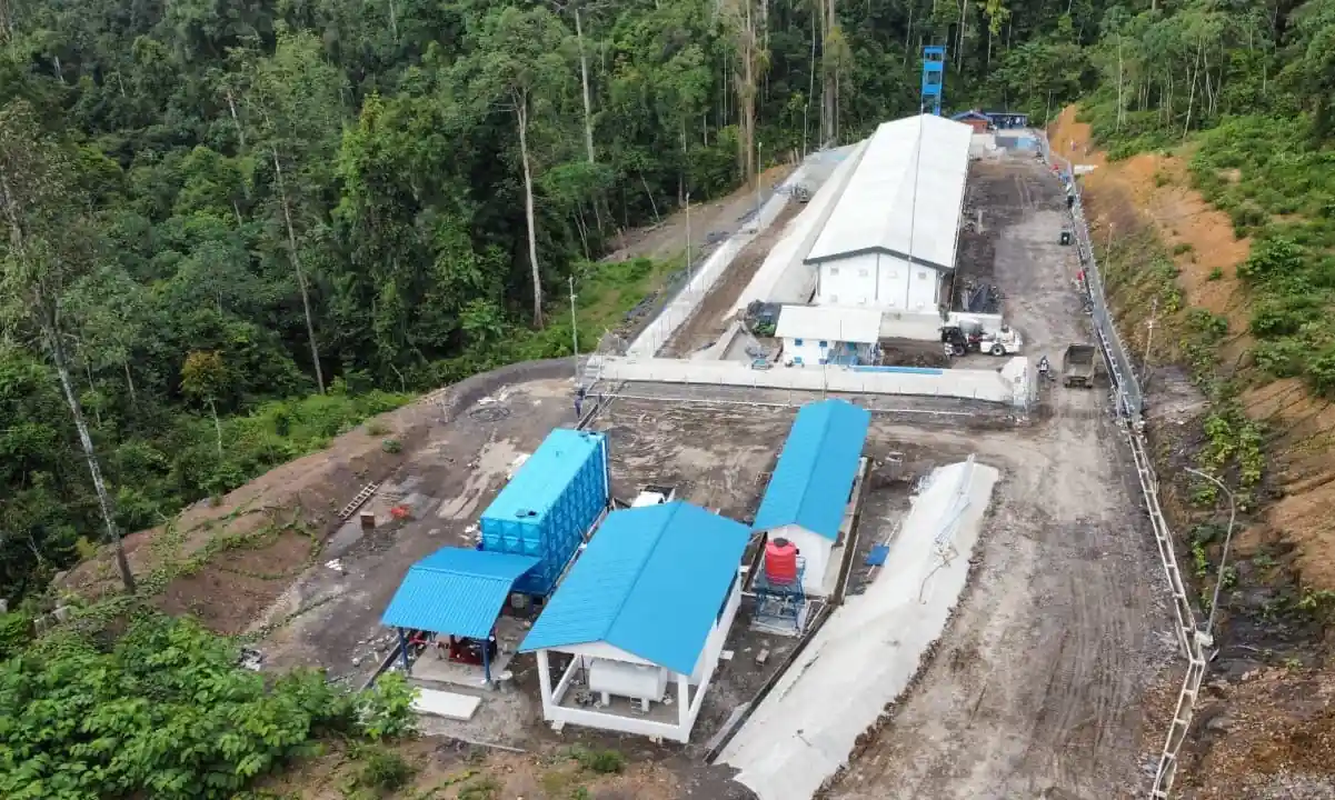 PT MUTU Magazine Warehouse facility in Swalang, North Barito, built for explosives storage.
