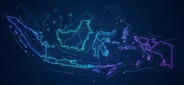 Distribution map of the national EPC project portfolio and track record by PT Tri Daya Maxima across Indonesia.